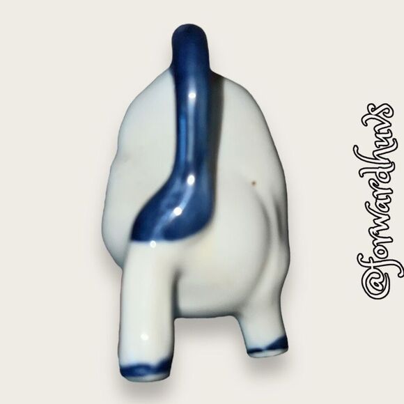 Blue & White Cow Creamer - Picture 8 of 9